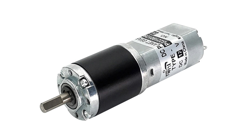 22mm Dia Tubular Gear Motor with 4 mm shaft low rpm 
