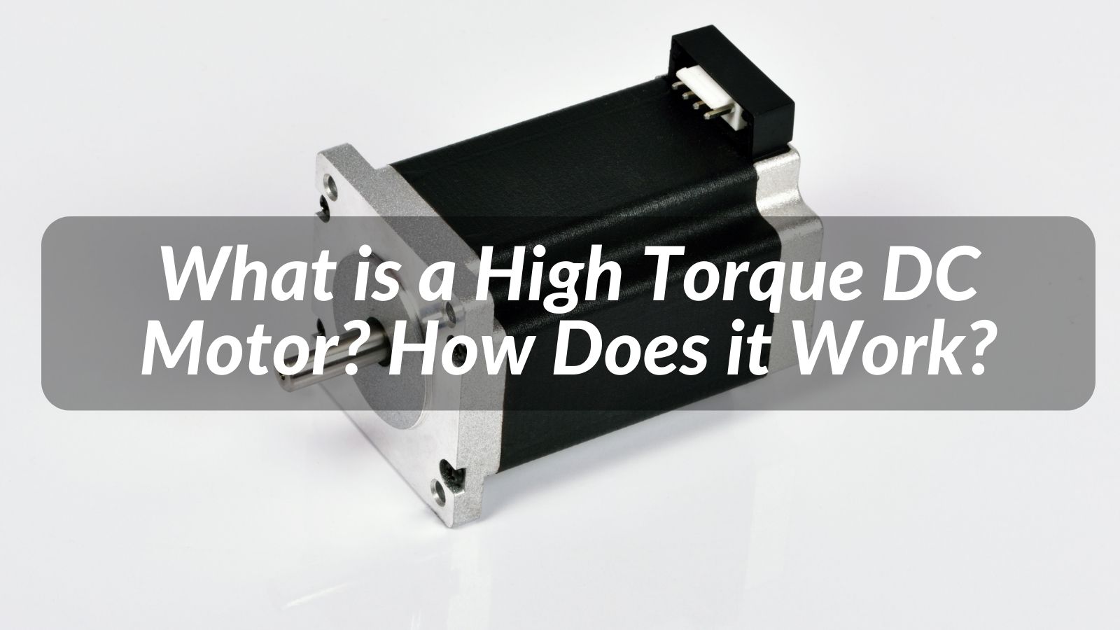 O que é torque de motor?