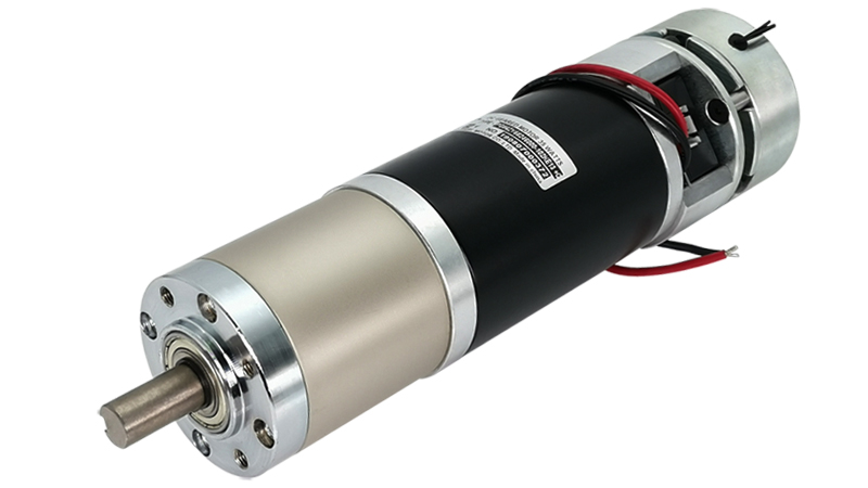 56mm planetary gear motor with encoder and clutch